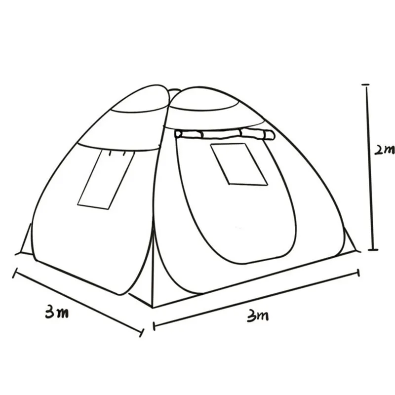Автоматическая двухслойная палатка (2)